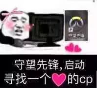 守望先锋.启动寻找的cp斗图啦gif搞笑图片