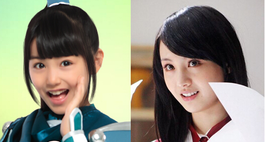 00后萌女神张籽沐变娱乐圈撞脸王明星gif搞笑图片