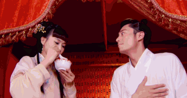 喂药的正确方式明星gif搞笑图片