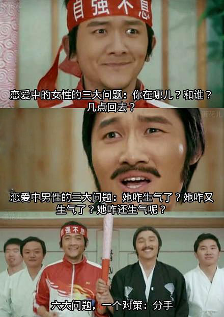 六大问题，一个对策：分手明星gif搞笑图片