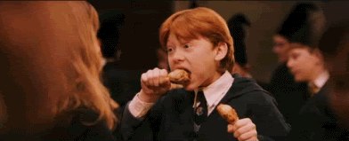 今天食堂做的鸡腿真好吃明星gif搞笑图片