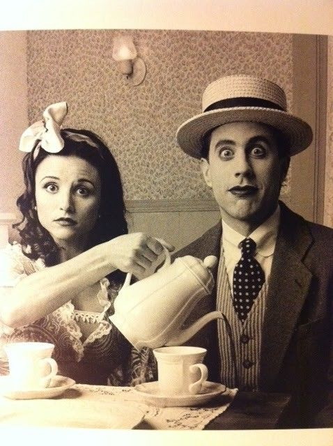 Jerry and Elaine明星gif搞笑图片