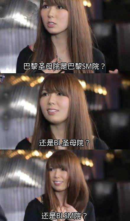 巴黎圣母院...BLSM，我勒明星gif搞笑图片