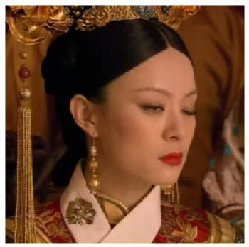 甄嬛传里的绝活儿——翻白眼明星gif搞笑图片