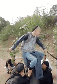 看的我尴尬症都要犯了明星gif搞笑图片