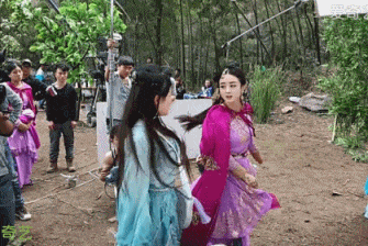 这招要男女同练的明星gif搞笑图片