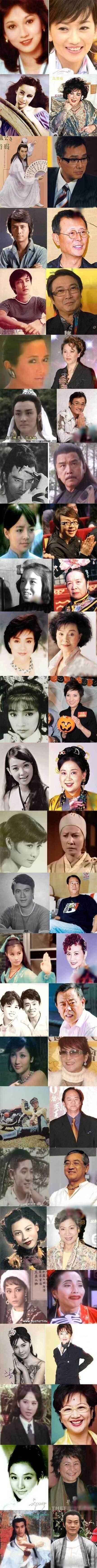 岁月是把杀猪刀，看到容嬷嬷那张我震惊了明星gif搞笑图片