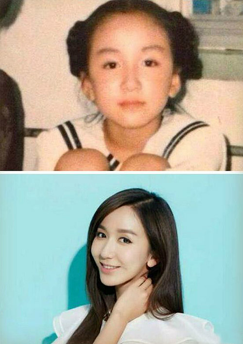 美女底子好，是真的好啊！明星gif搞笑图片