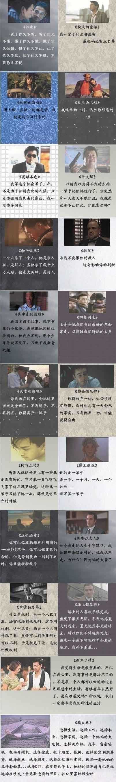 电影里哪些经典的台词你还记得多少明星gif搞笑图片