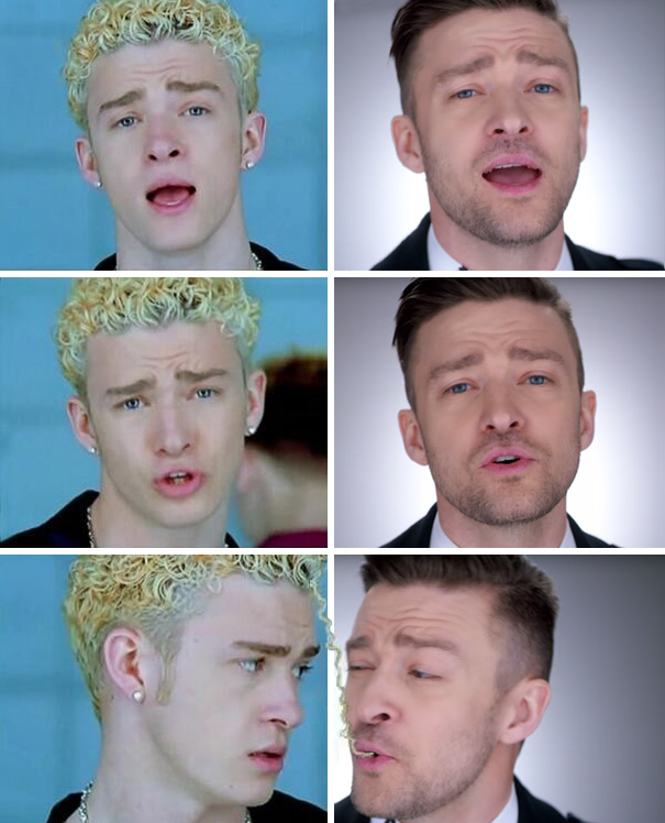 做这个图的人是跟Justin Timberlake有仇吧，心疼明星gif搞笑图片