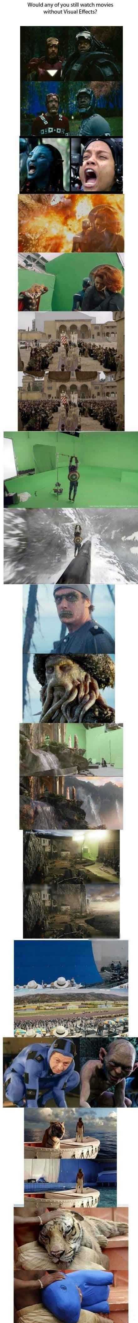 没有视觉效果的电影场景，亮点在最后明星gif搞笑图片