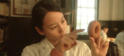 正经好姑娘经过她的手势动作以后就变不正经好姑娘明星gif搞笑图片