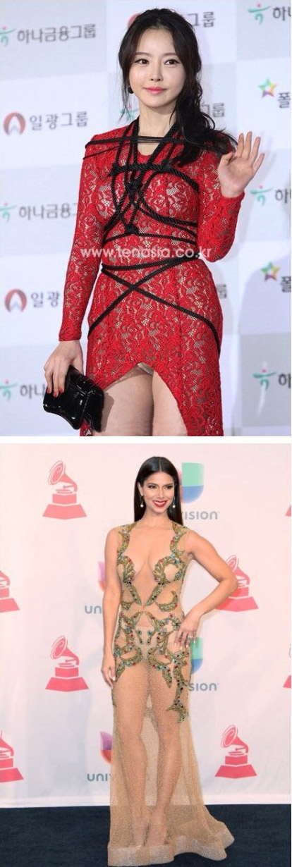 现在女性的穿衣打扮，越来越靠近日本国了明星gif搞笑图片