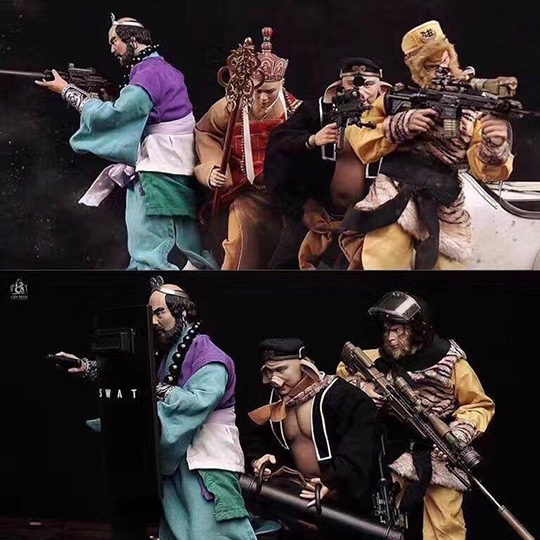 西行除妖记，感觉画风有点不一样明星gif搞笑图片