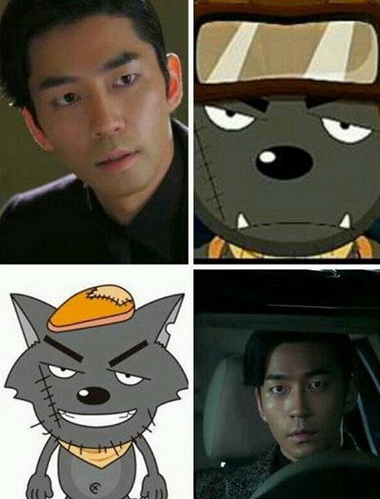 星星里的大哥，你真的是灰太狼么？明星gif搞笑图片