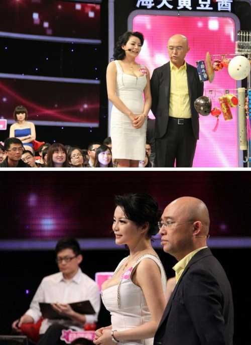 话说，孟非面对f罩杯好定力，好淡定。。。来看看明星gif搞笑图片