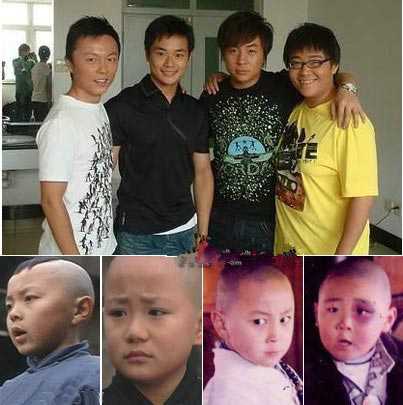 长大的童星。。。小与萌明星gif搞笑图片