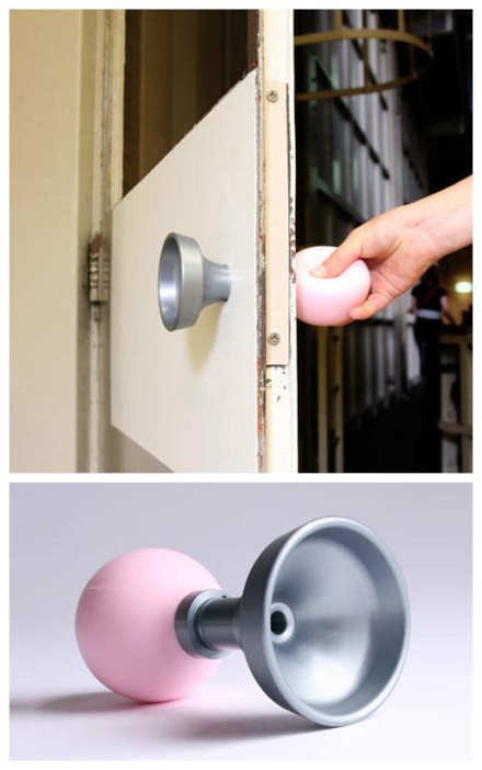 免门铃设备器物gif搞笑图片