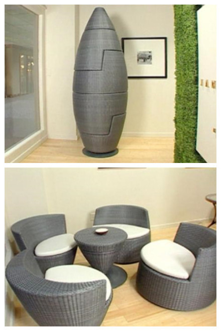 炮弹组合沙发器物gif搞笑图片