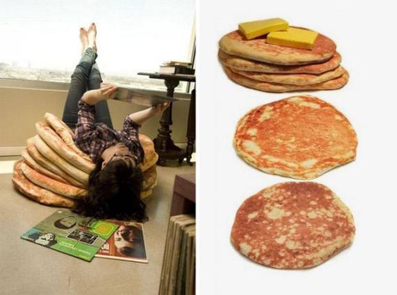 馅饼垫 看着都感觉饿了器物gif搞笑图片