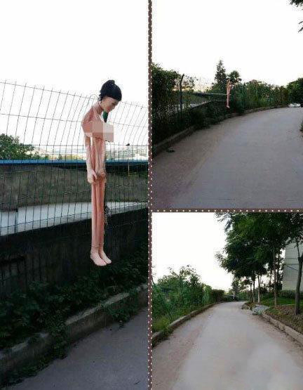 哪位同学的女朋友惨死路边？器物gif搞笑图片