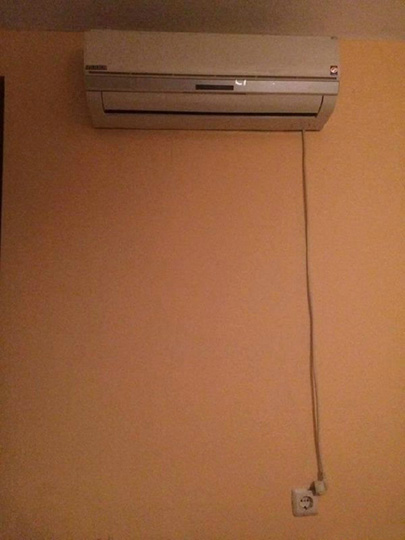 空调表示已经尽力了器物gif搞笑图片