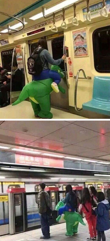 妹子这坐骑是在哪里买的器物gif搞笑图片