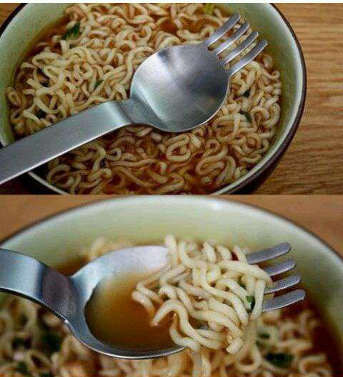 这勺子设计的不错器物gif搞笑图片