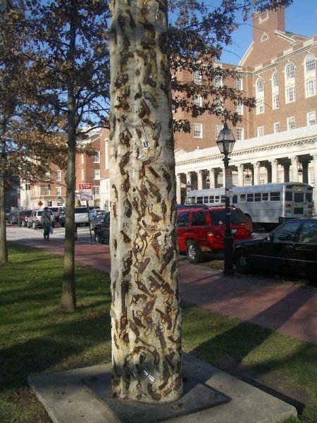 古怪的柱子器物gif搞笑图片