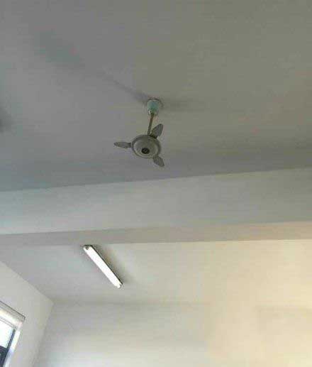 这个电风扇是来卖萌的么器物gif搞笑图片