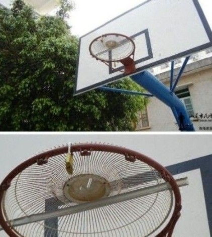 电风扇还有这用处。。。器物gif搞笑图片