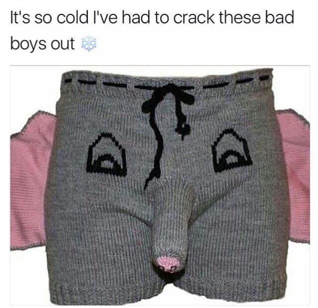 男士专用保暖裤，你值得拥有器物gif搞笑图片