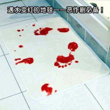 恶作剧必备地毯！器物gif搞笑图片