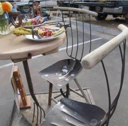 这样的椅子，我是不敢坐器物gif搞笑图片