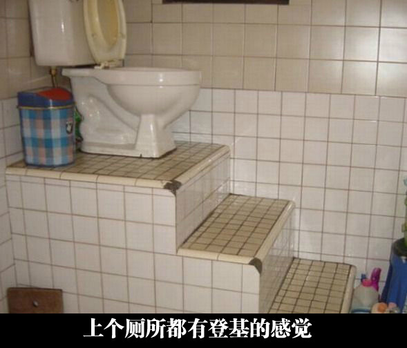 上个厕所都有登基的感觉器物gif搞笑图片