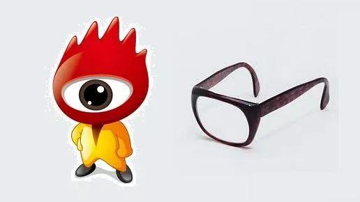 原来这款眼镜是为新浪设计的，太坏了器物gif搞笑图片