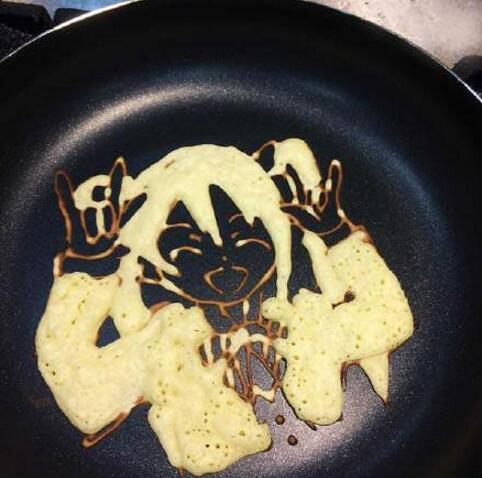 就不能好好地煎个饼么器物gif搞笑图片