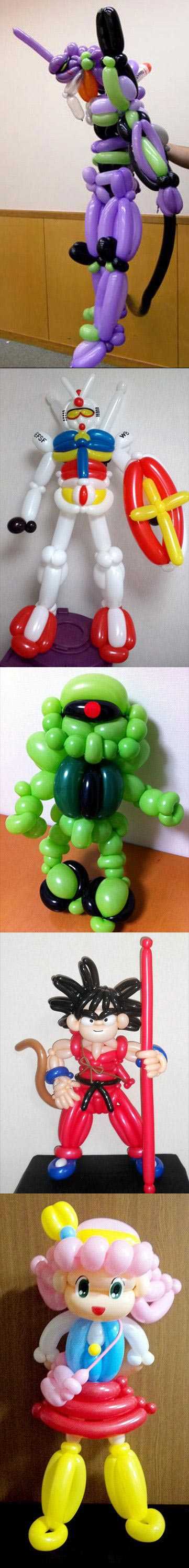 气球卡通人器物gif搞笑图片