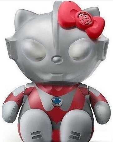 你是奥特kitty还是hello man？器物gif搞笑图片