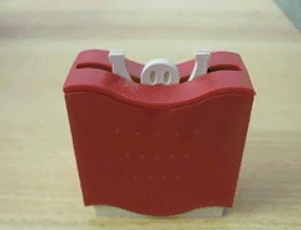 这个牙签盒的设计挺有意思的器物gif搞笑图片