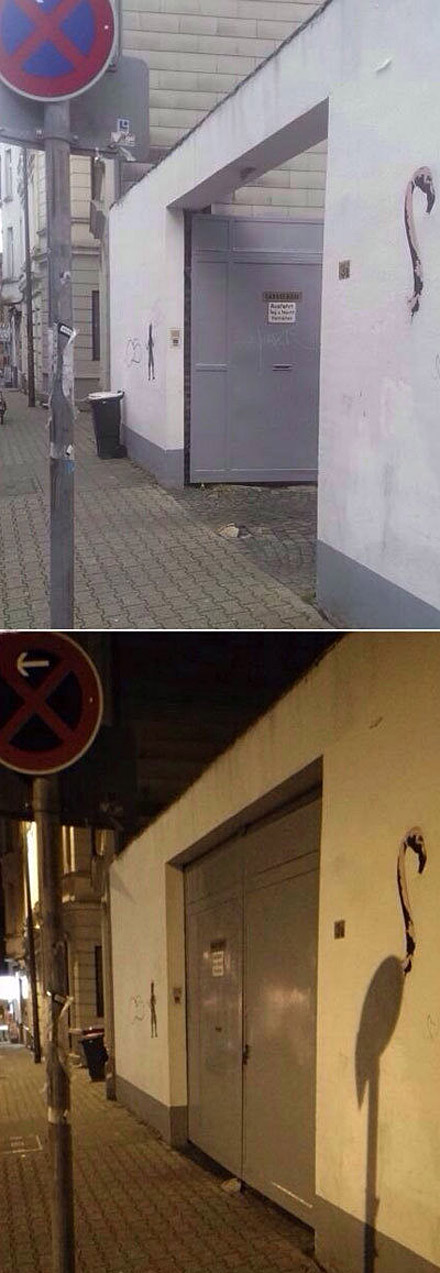 艺术源于生活中的巧合器物gif搞笑图片