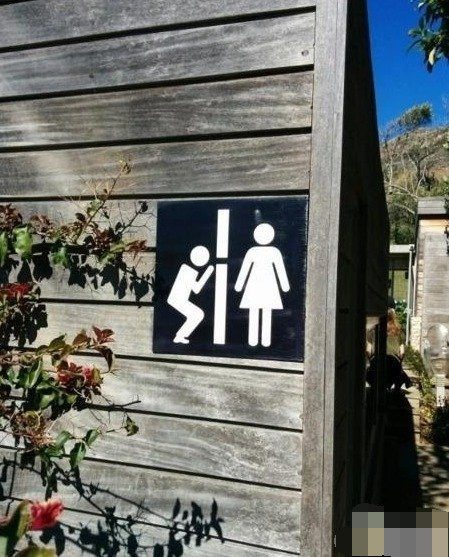 这是最新式的卫生间？器物gif搞笑图片