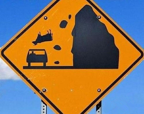 这标志是要闹哪样啊？器物gif搞笑图片