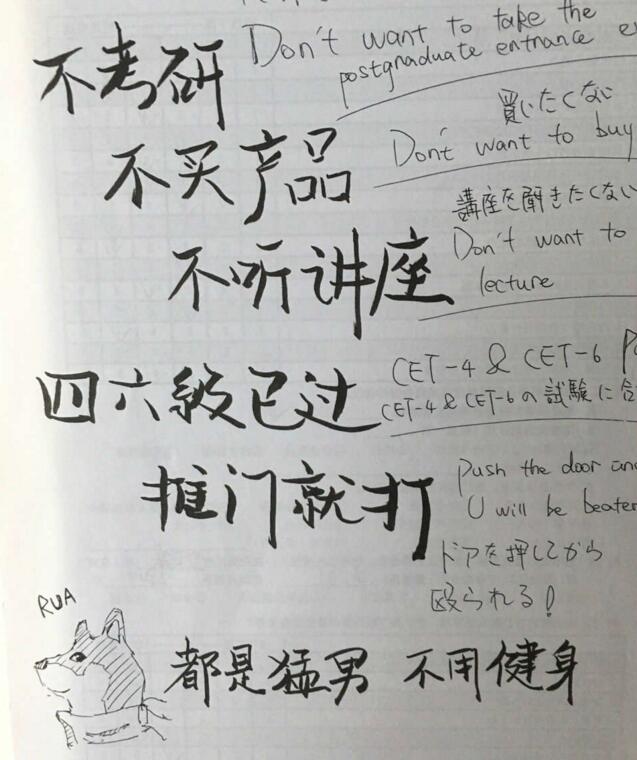 更新了宿舍门贴从此做一个清净宿舍器物gif搞笑图片