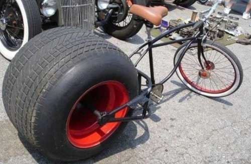 牛人专用单车器物gif搞笑图片