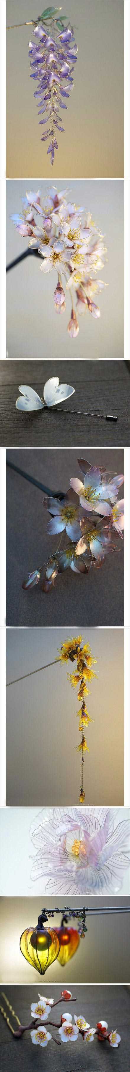 那些美的让人心醉的发饰器物gif搞笑图片