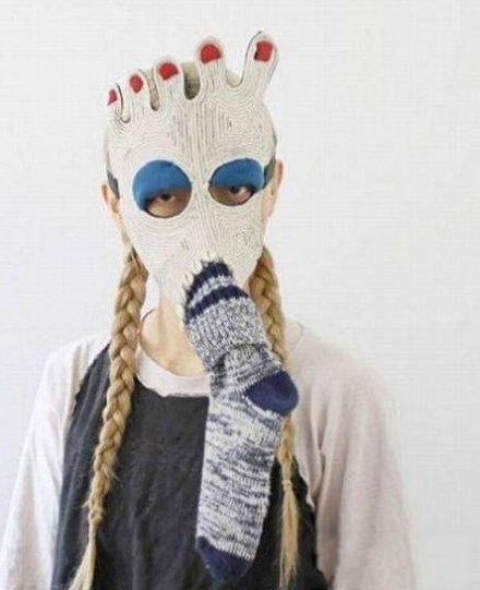 新型防尘面罩你值得拥有器物gif搞笑图片