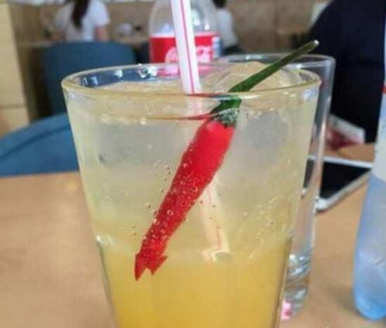 你点的冰火两重天，真有点霸气器物gif搞笑图片