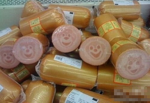 好欢乐的火腿肠！器物gif搞笑图片