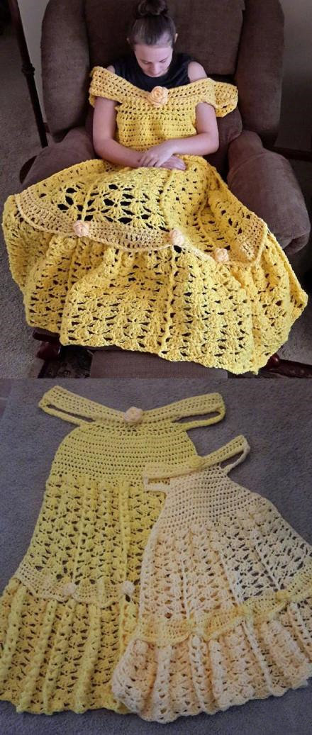 奶奶给你织了几件连衣裙。 谢谢……奶奶…… ​​​器物gif搞笑图片